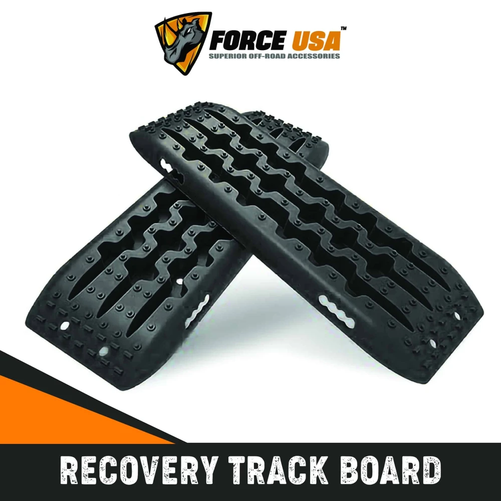FORCE USA 2PCS BLK RECOVERY TRACK BOARD - Image 1