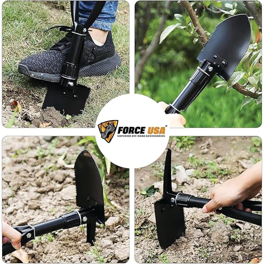 FORCE USA FOLDABLE SHOVEL 58CM - Image 4