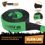 FORCE USA 6 METER HIGH QUALITY TOW STRAP