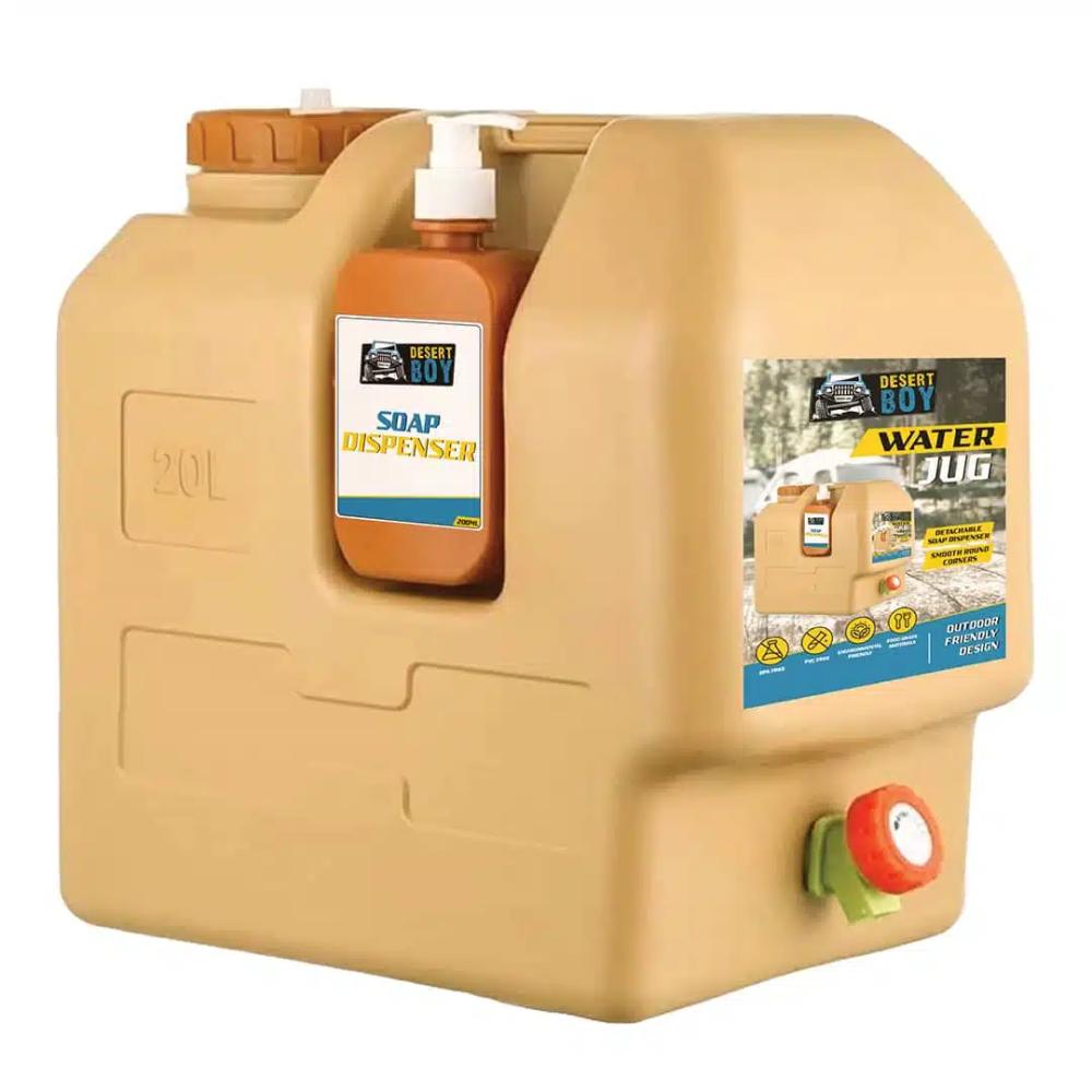 DESERT BOY WATER CONTAINER 20L WITH SOAP DISPENSER - Image 3