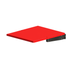 Clearview Tray Red Small