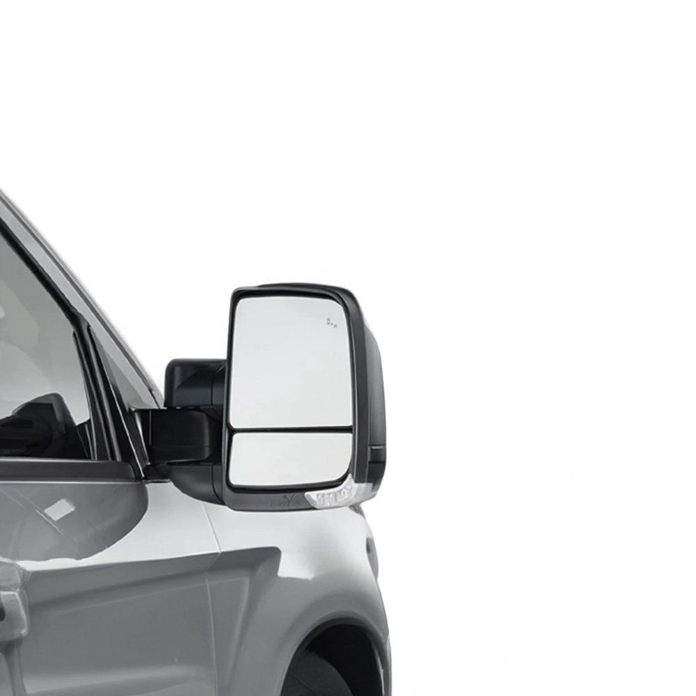 Clearview Towing Mirrors Toyota LandCruiser 200 Series 2007 to Current - next-gen - black - Image 3