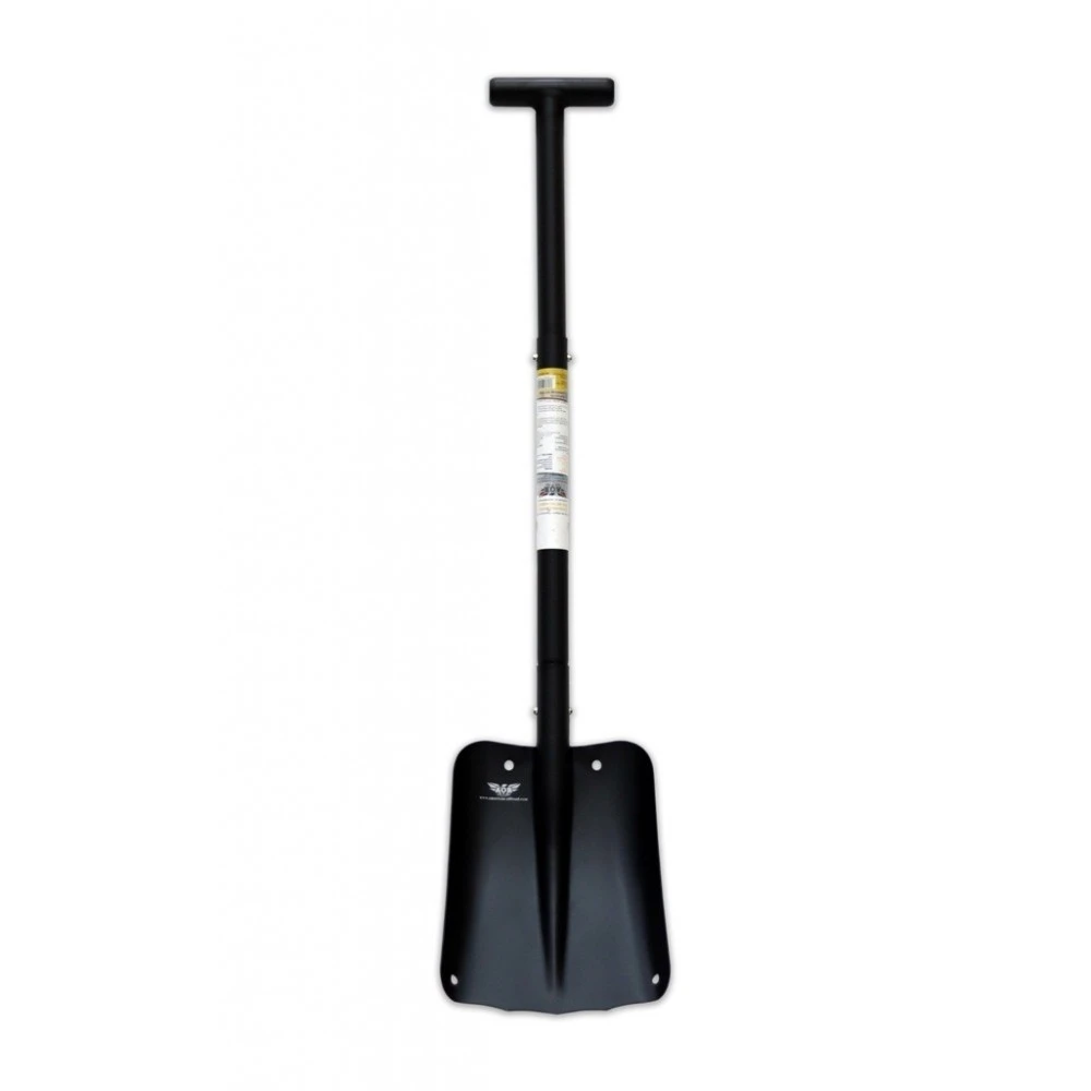 AOR Extendable Aluminum Shovel, Black - Image 1