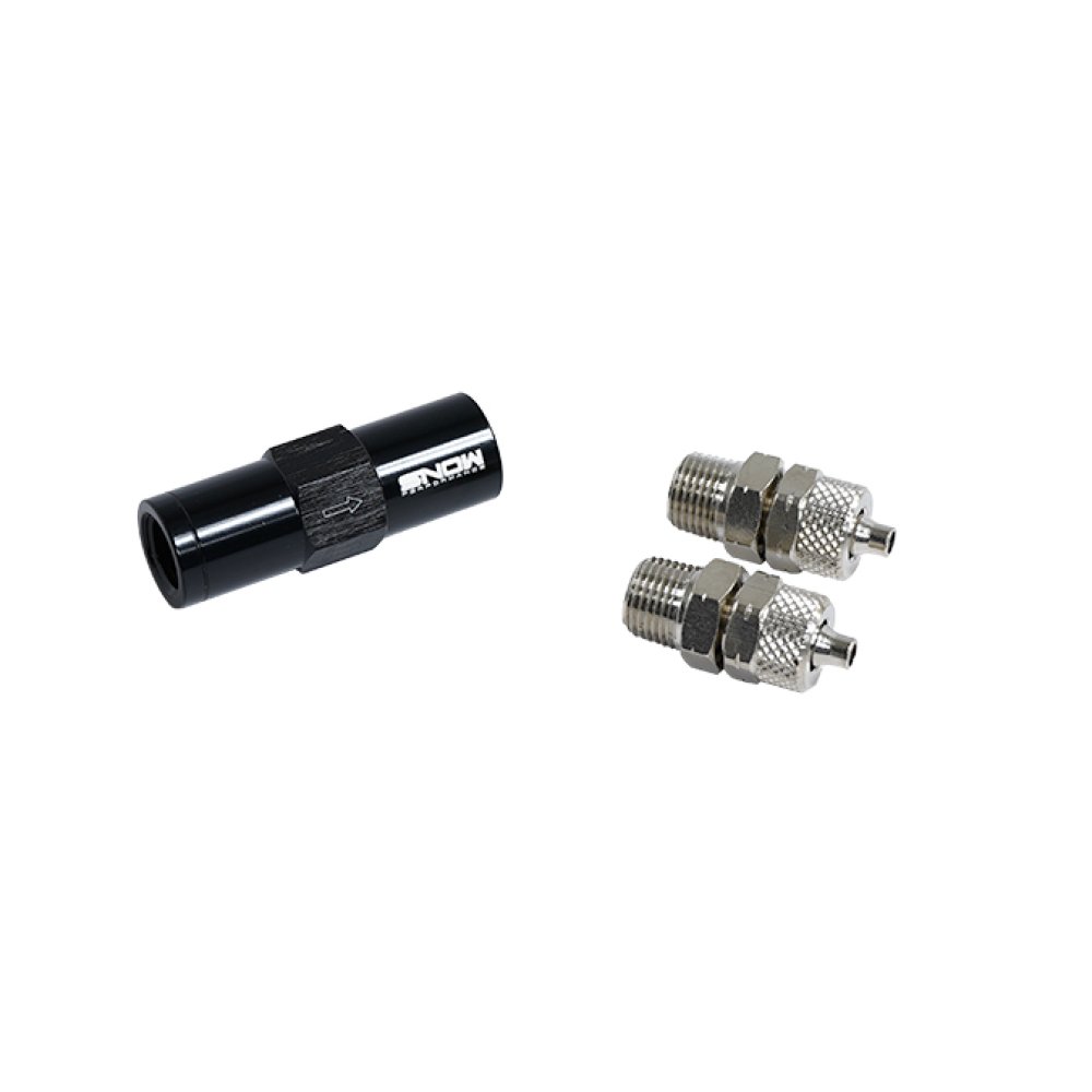 Snow Performance High Flow Water-Methanol Check Valve Quick-Connect Fittings - Image 1