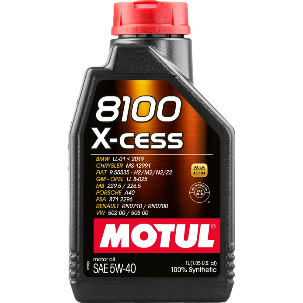 MOTUL 8100 X-CESS 5W-40 - Image 1