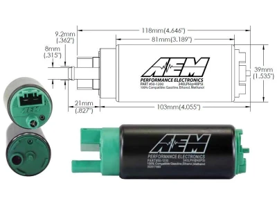 AEM 340LPH IN-TANK FUEL PUMP - Image 3