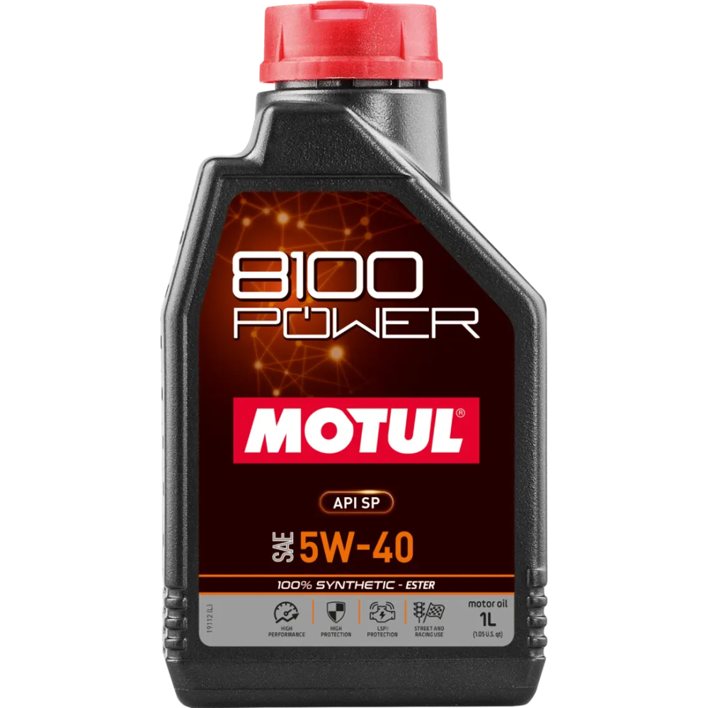 ⁦MOTUL 8100 POWER 5W-40⁩ - الصورة ⁦1⁩