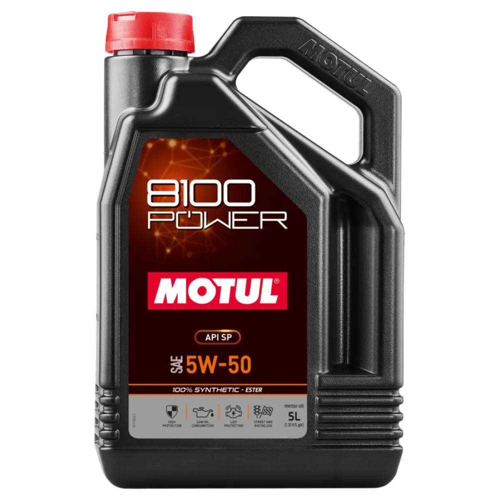 ⁦MOTUL 8100 POWER 5W-50⁩ - الصورة ⁦2⁩